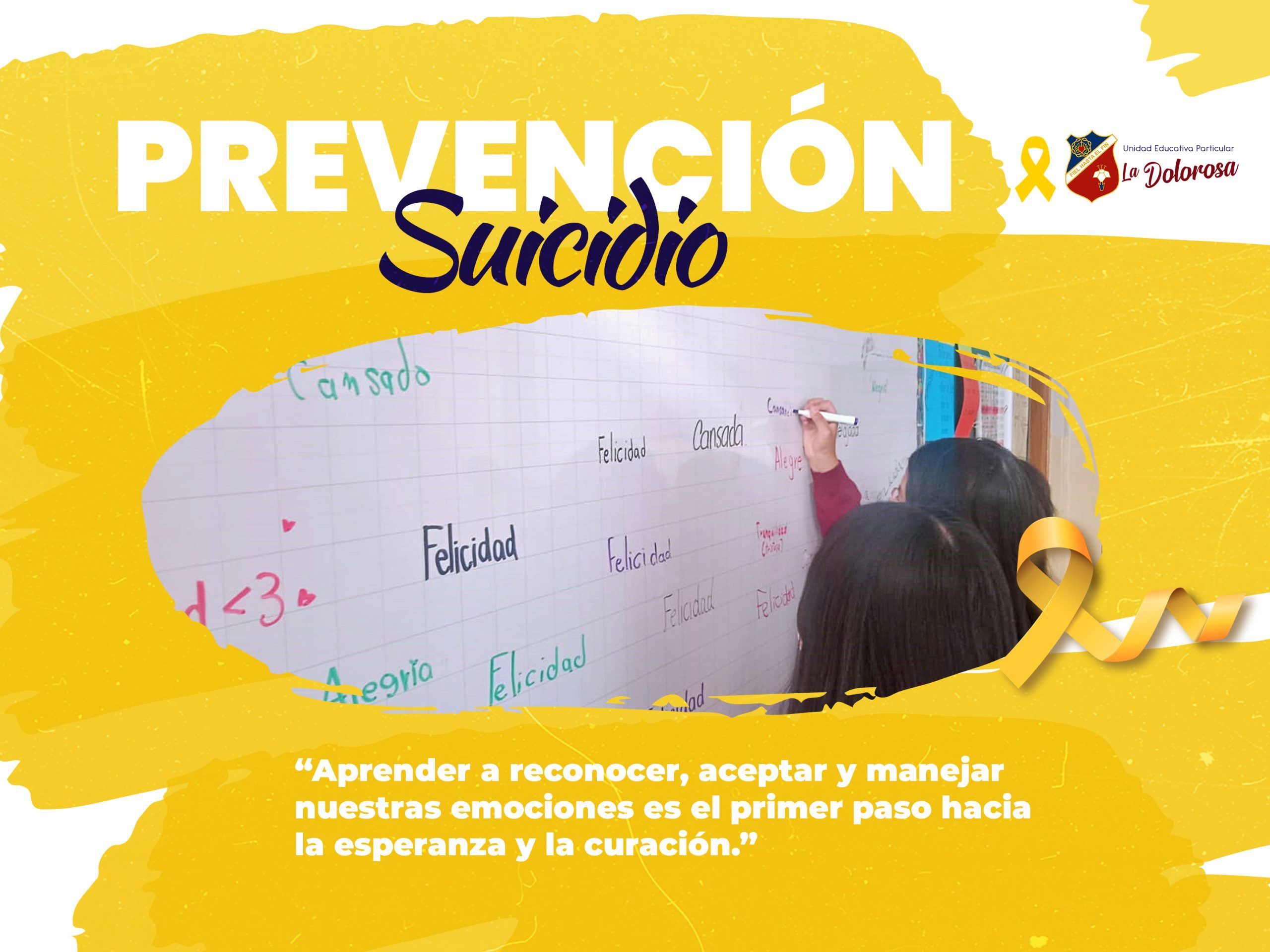 PROYECTO DE PREVENCIÓN DE SUICIDIO